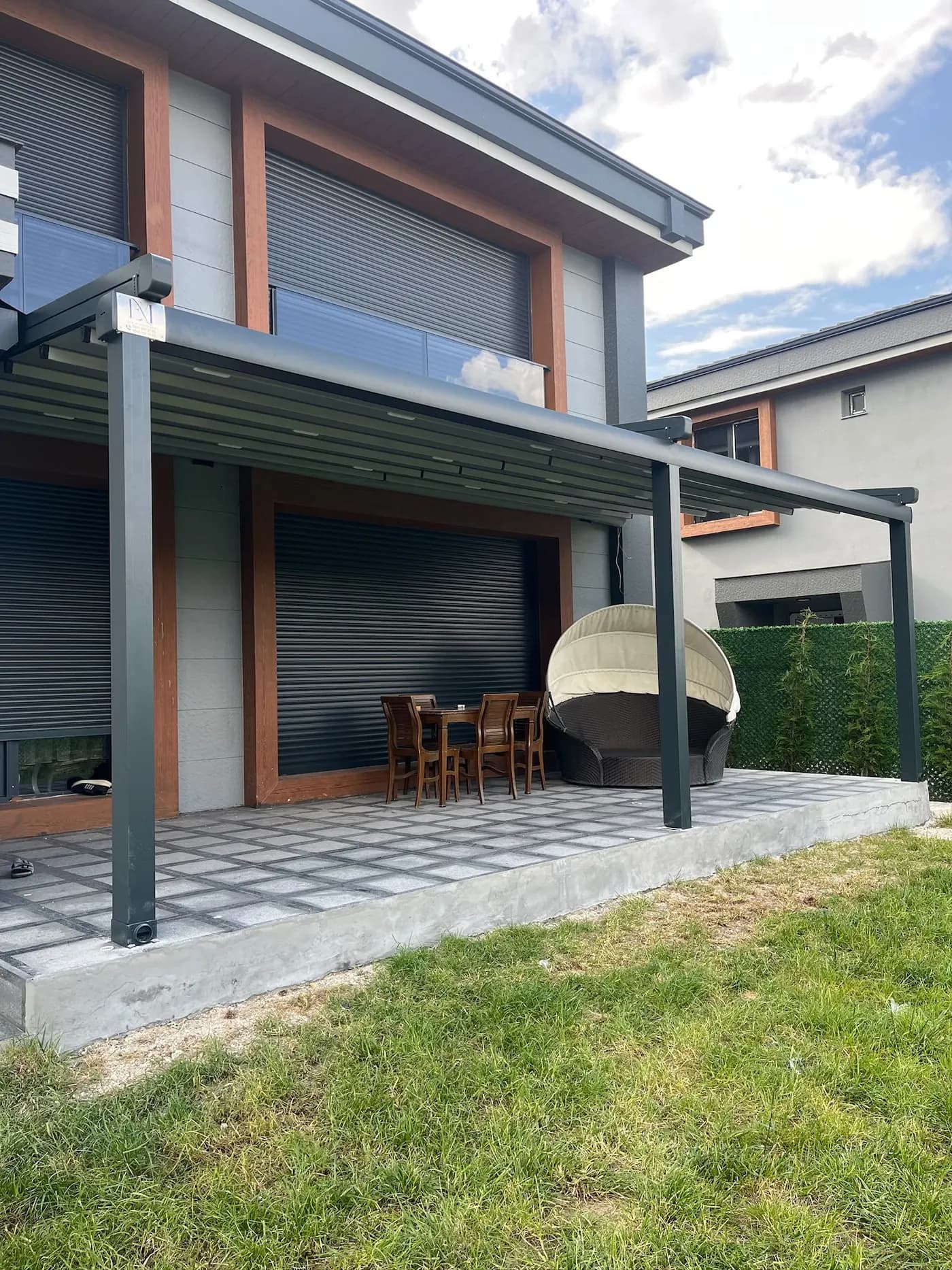 Pergola Tente uygulaması. Bağlıca, Ankara