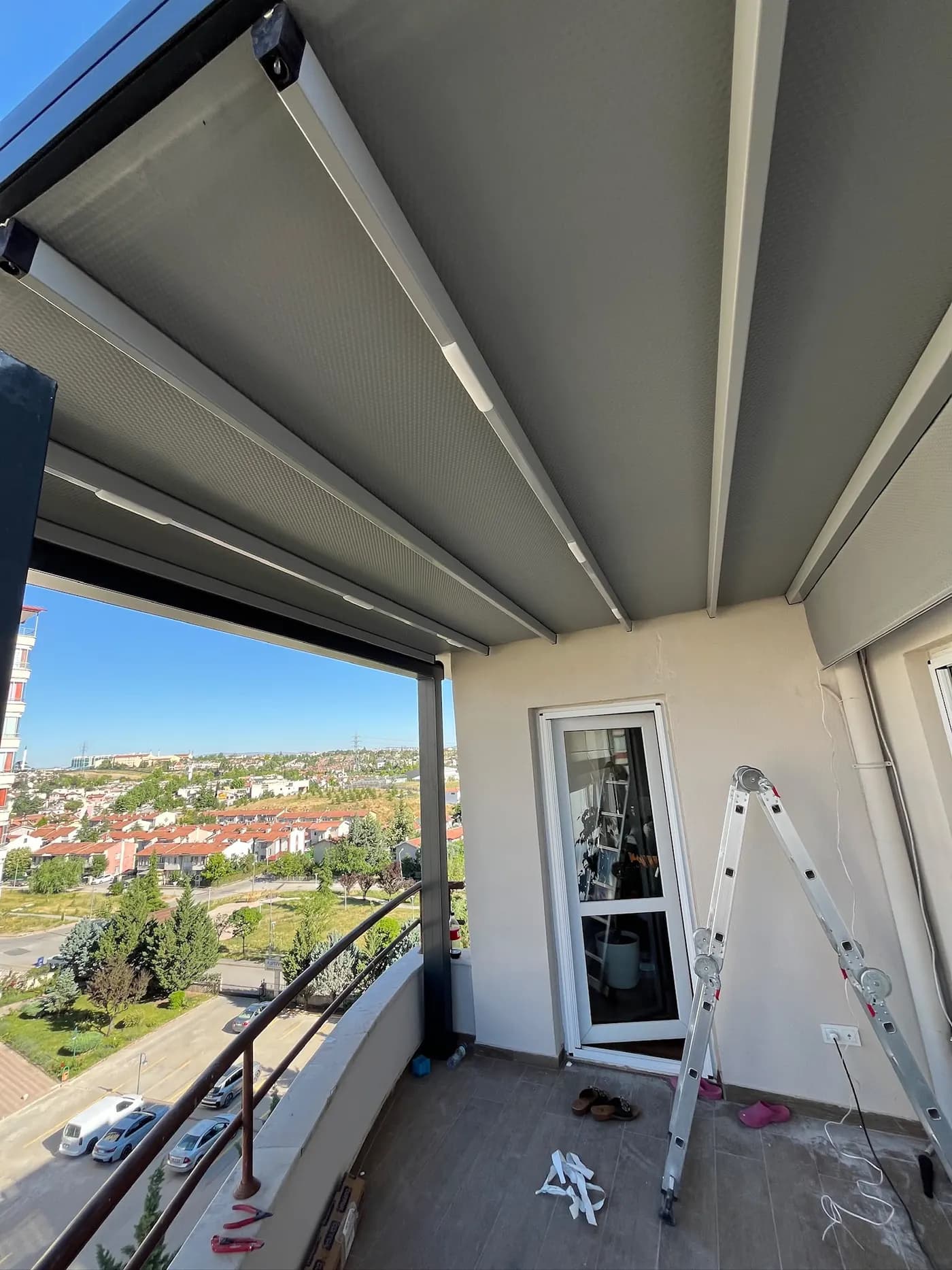 Pergola Tente uygulaması. Batıkent, Ankara
