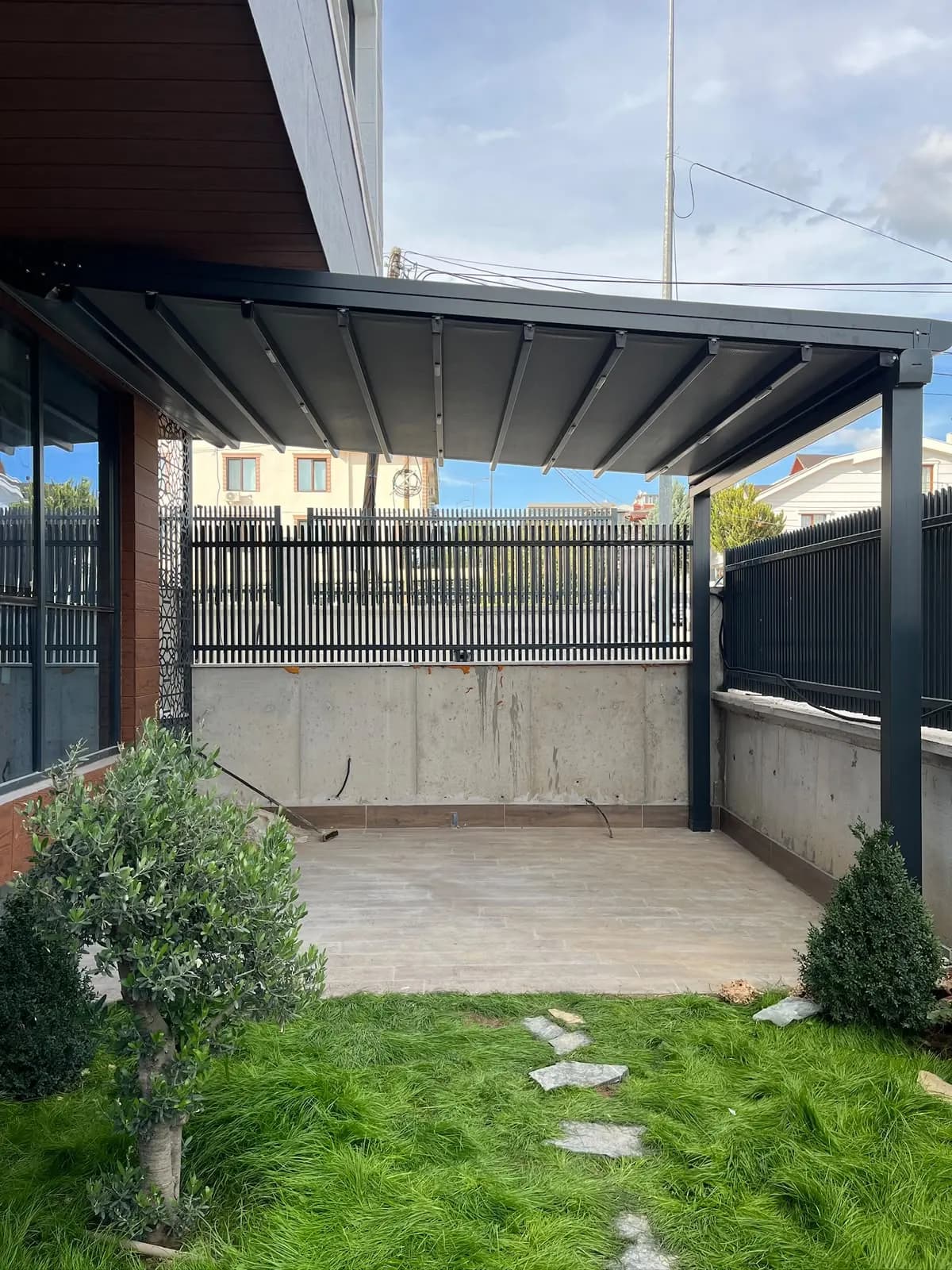 Pergola Tente uygulaması. Batıkent, Ankara
