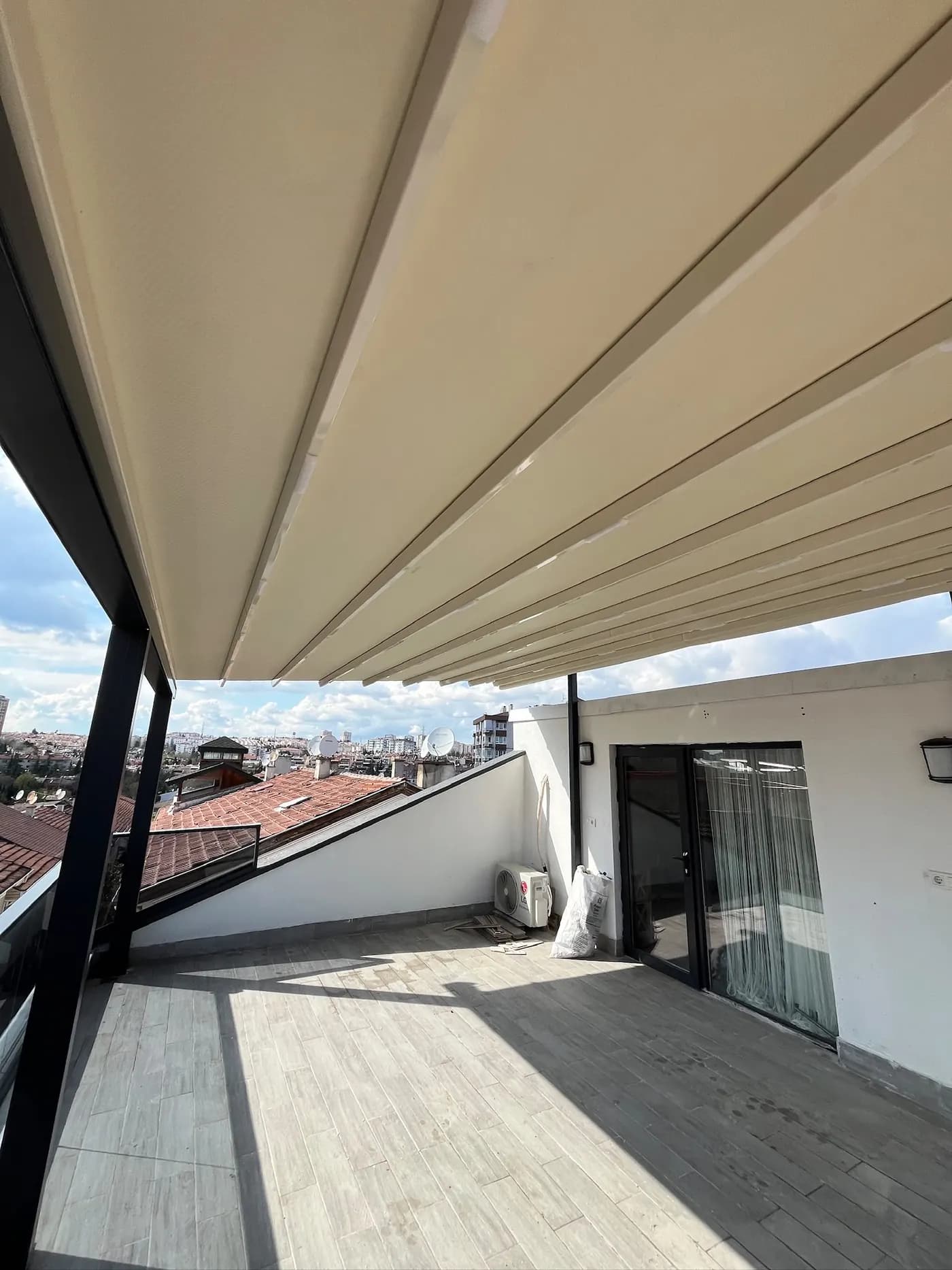 Pergola Tente uygulaması. Batıkent, Ankara