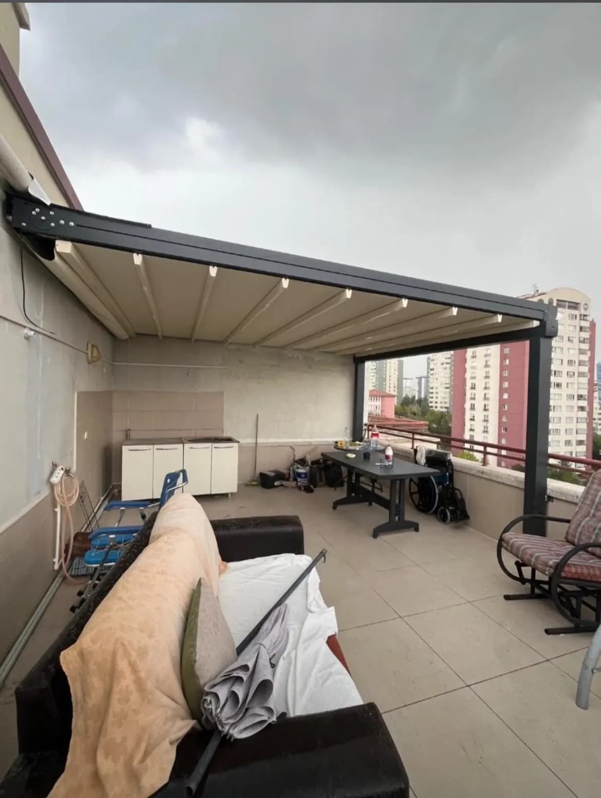 Pergola Tente uygulaması. Batıkent, Ankara