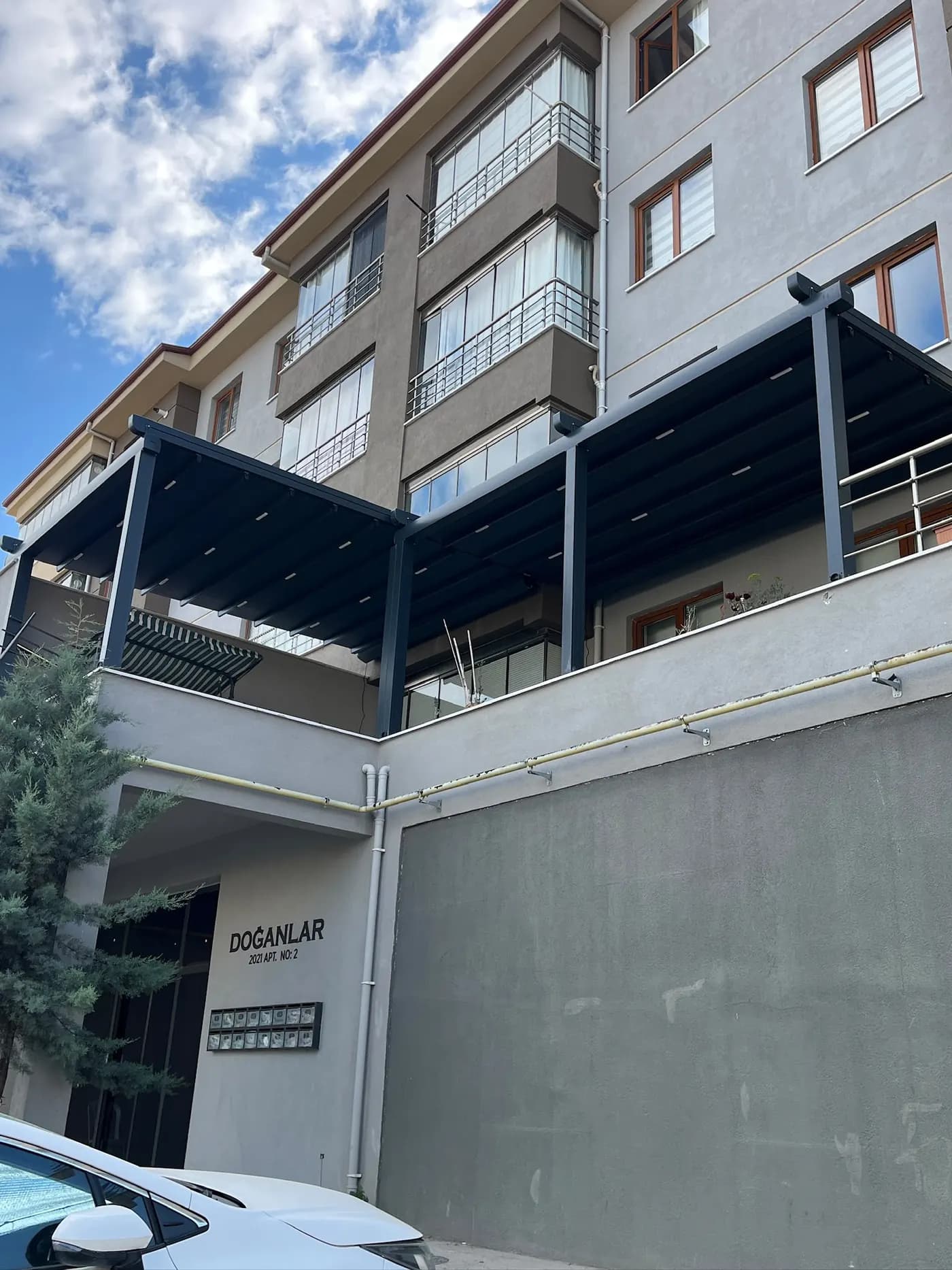 Pergola Tente uygulaması. Beypazarı, Ankara