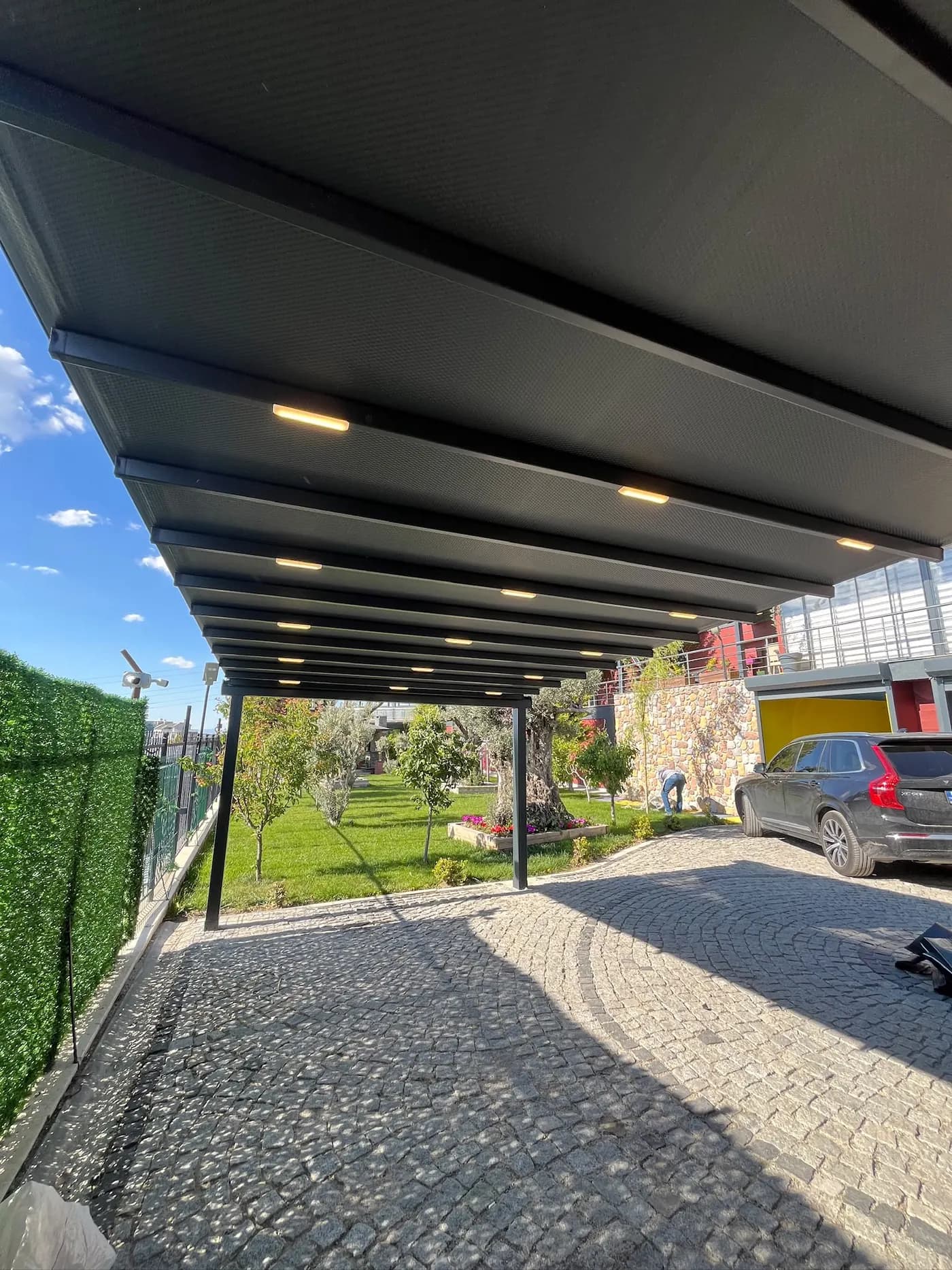 Pergola Tente uygulaması. Beysukent, Ankara