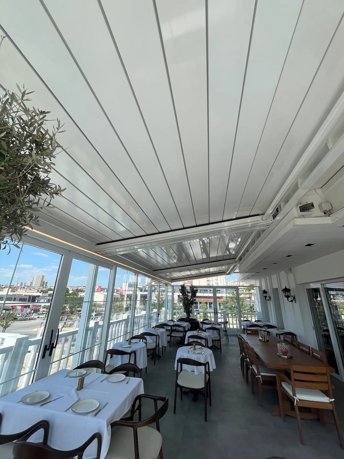 Bioklimatik Pergola uygulaması. Beytepe, Ankara