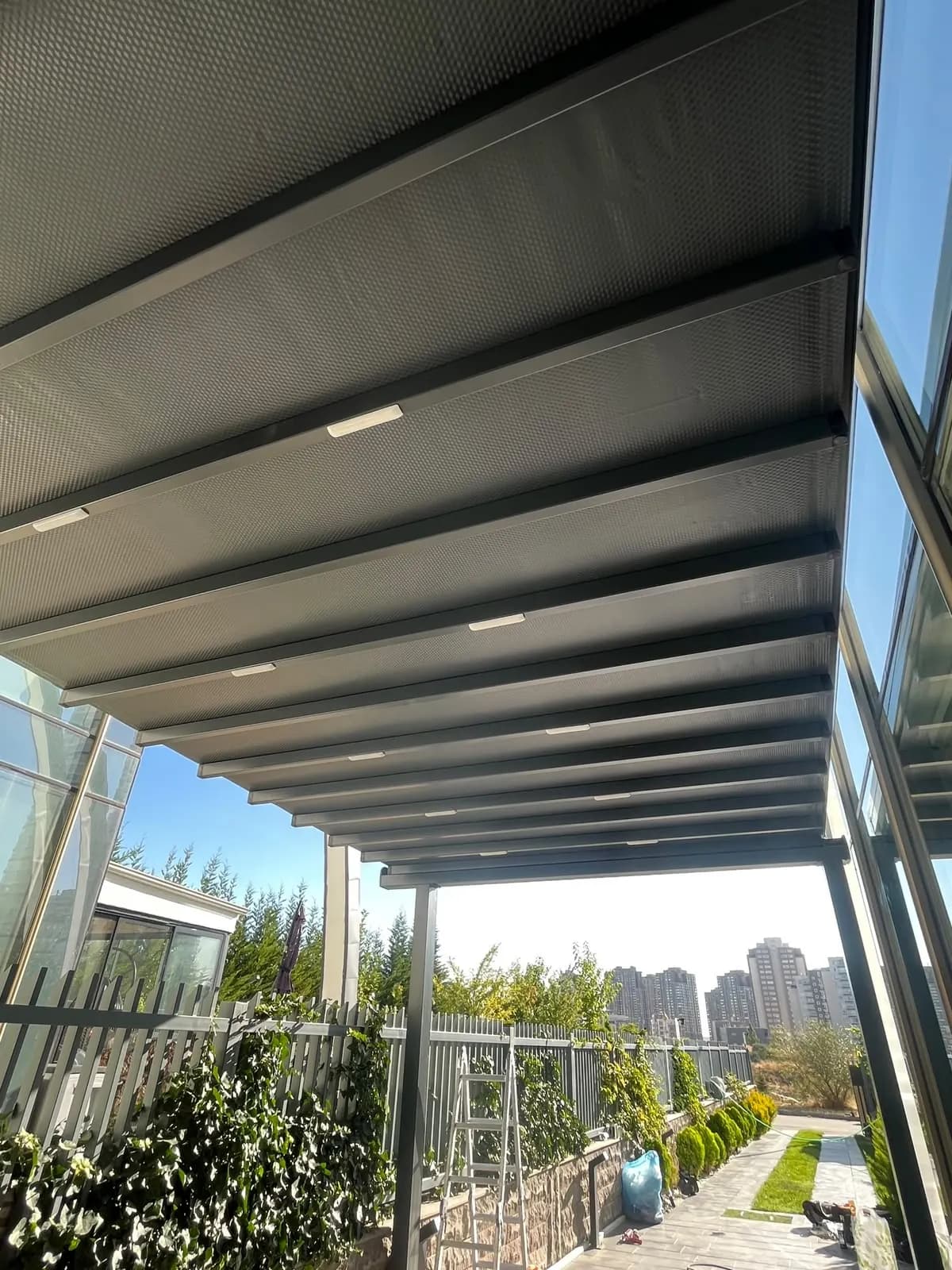 Pergola Tente uygulaması. Beytepe, Ankara