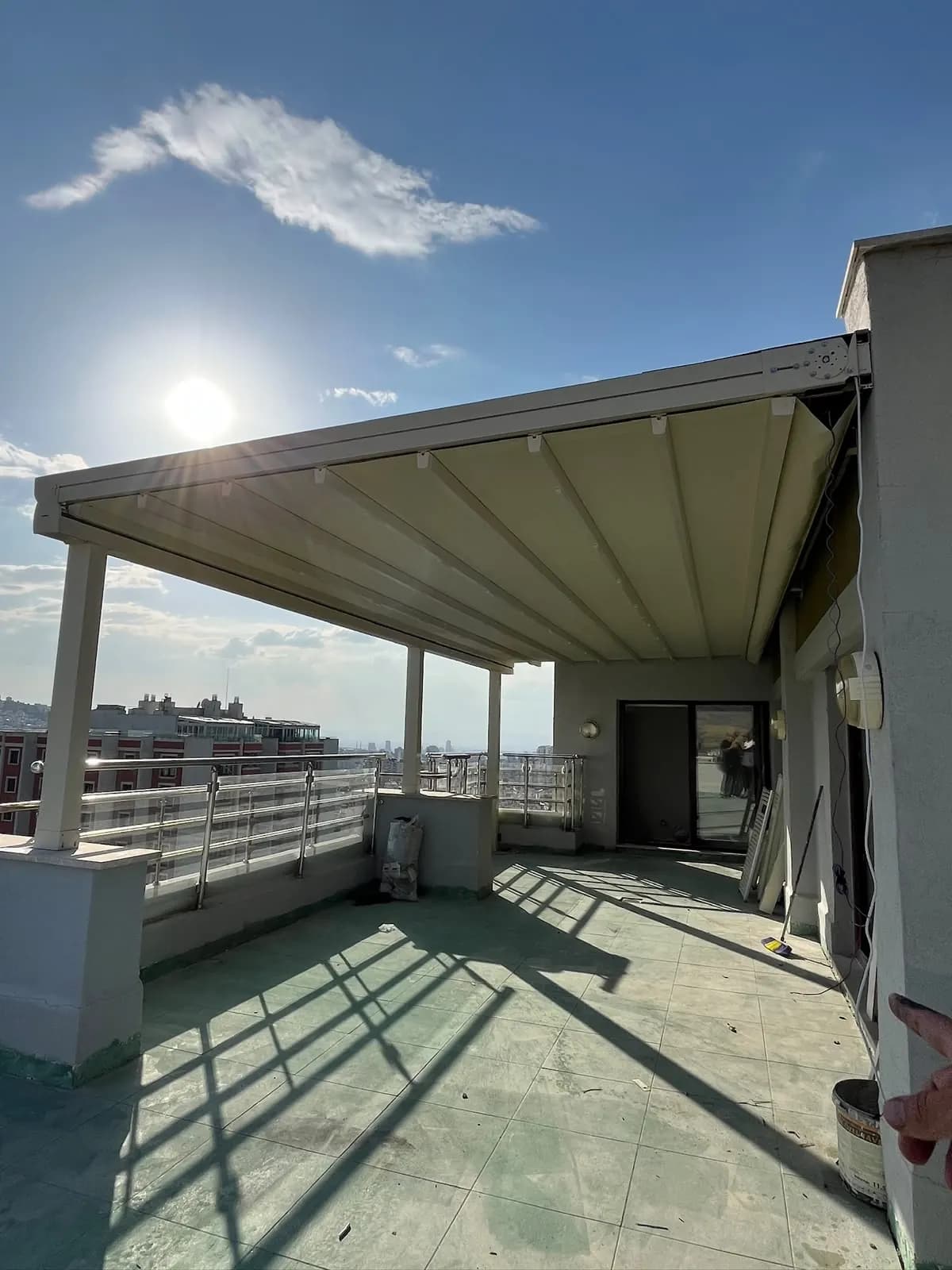 Pergola Tente uygulaması. Birlik, Ankara