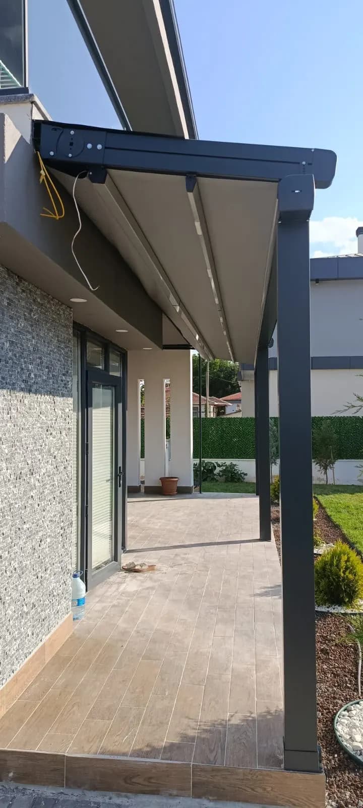 Pergola Tente uygulaması. Çubuk, Ankara
