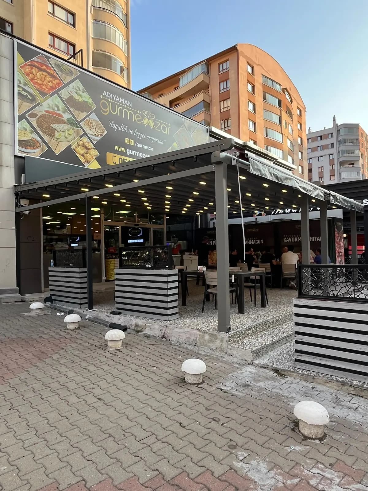 Pergola Tente uygulaması. Çukurambar, Ankara