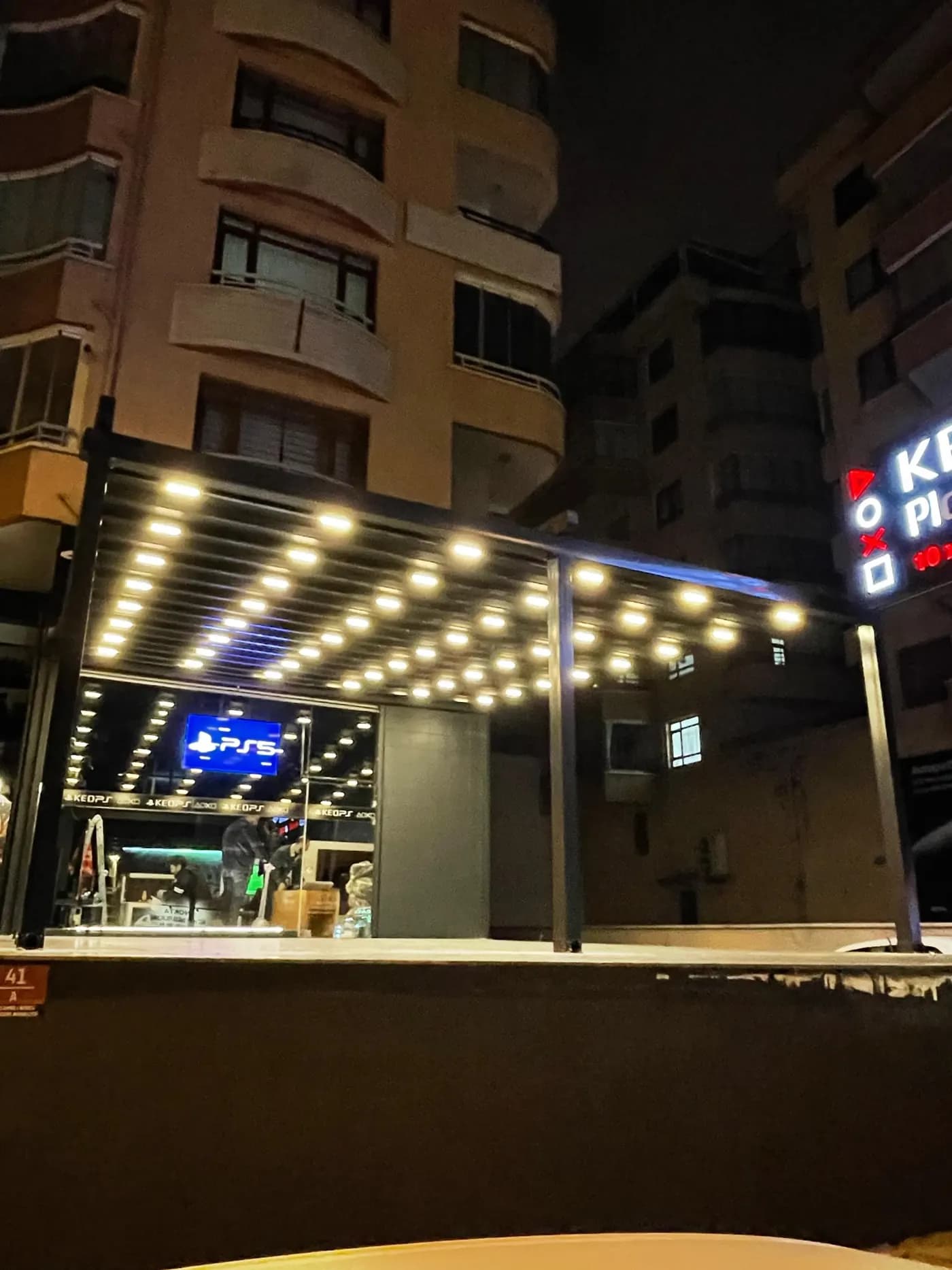 Pergola Tente uygulaması. Dikmen, Ankara