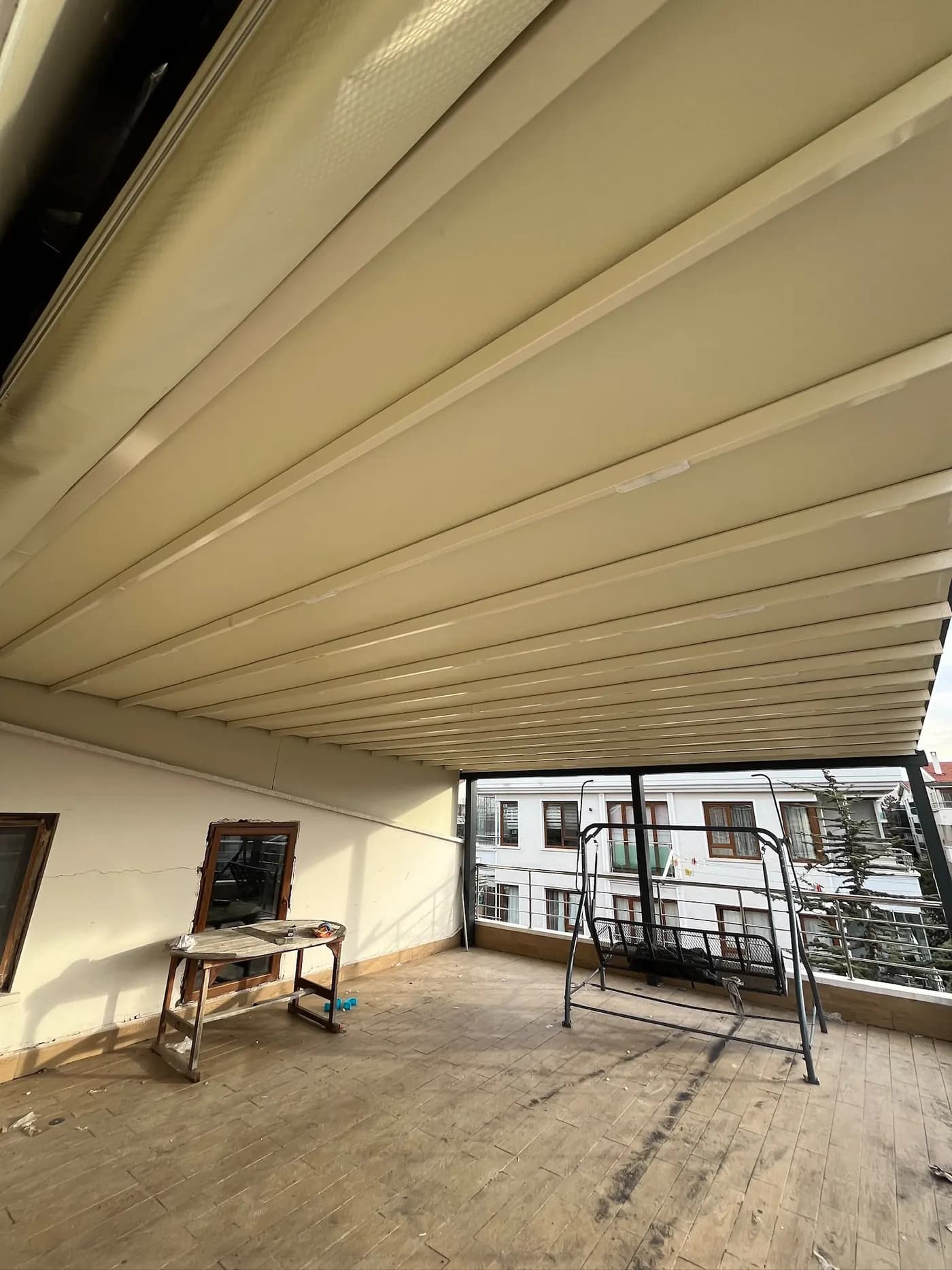 Pergola Tente uygulaması. Emek, Ankara