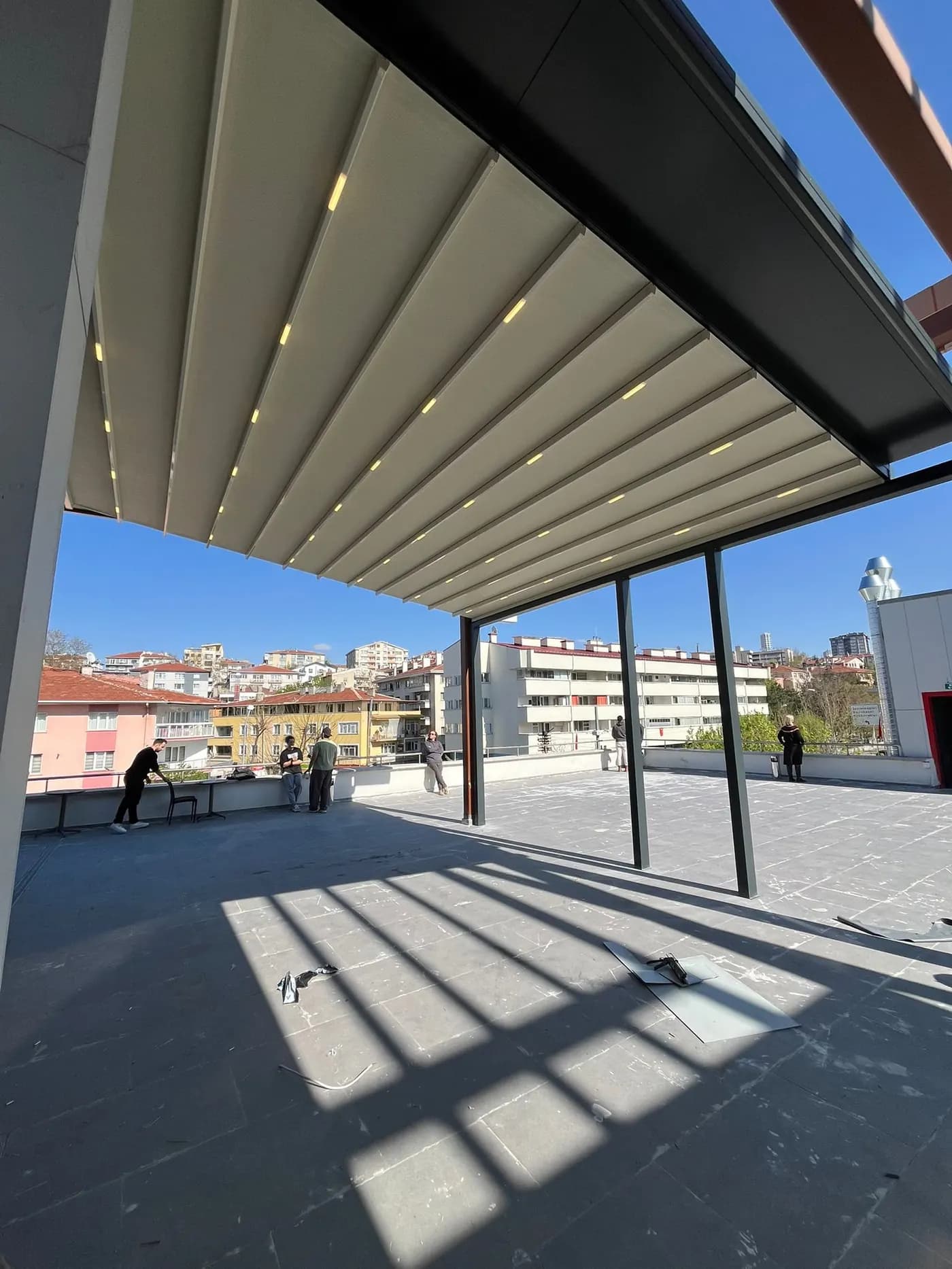 Pergola Tente uygulaması. Esat, Ankara