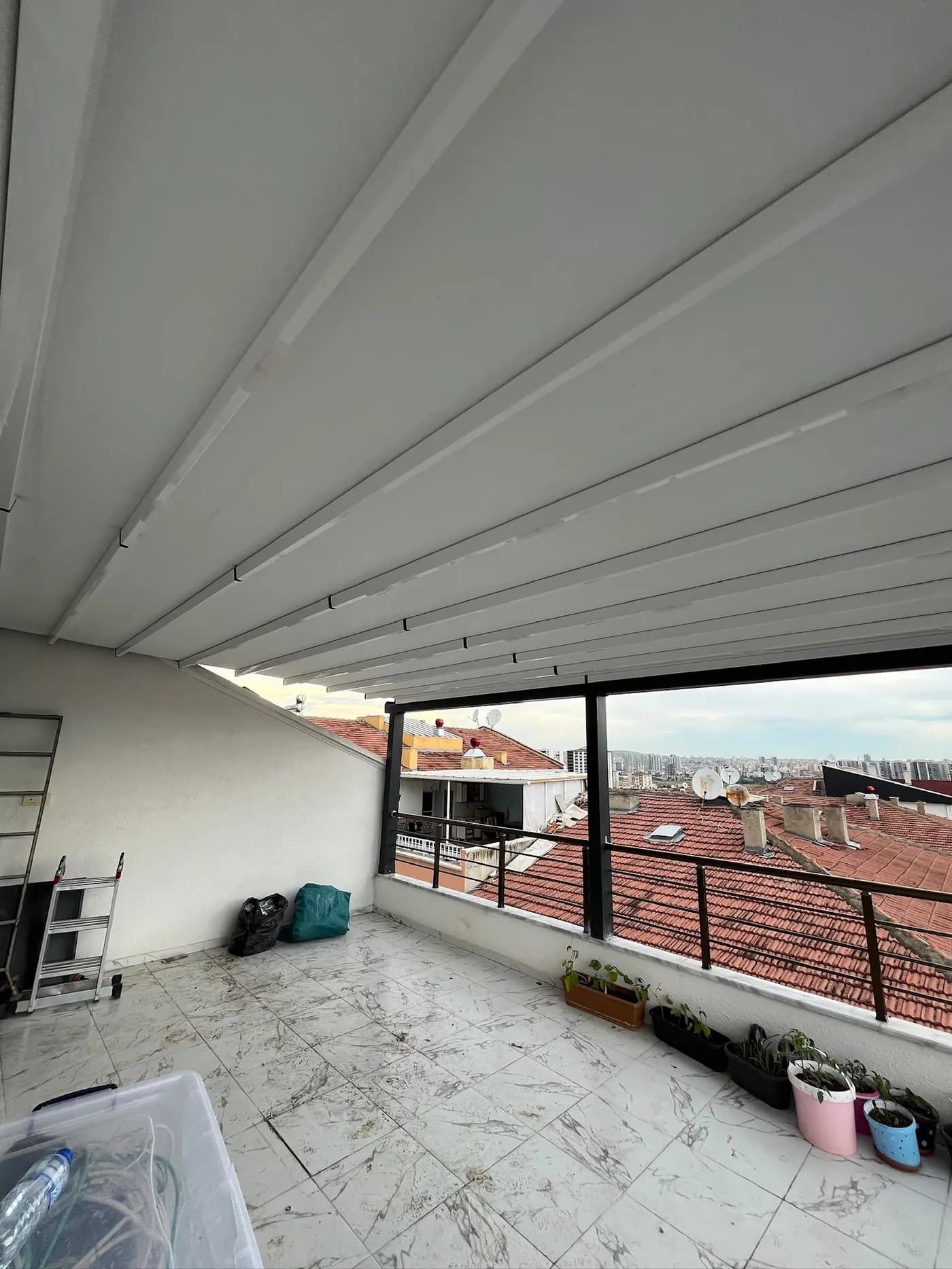 Pergola Tente uygulaması. Etimesgut, Ankara