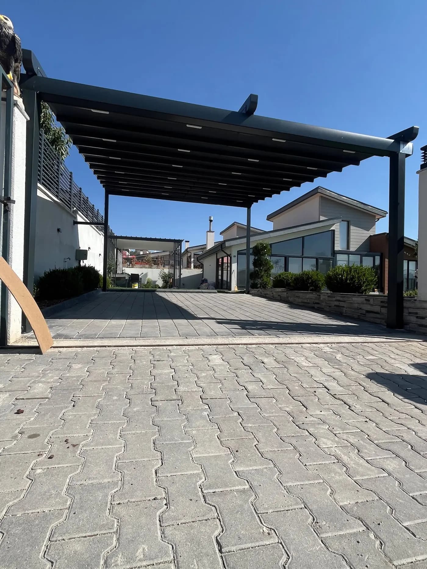 Pergola Tente uygulaması. Gölbaşı, Ankara