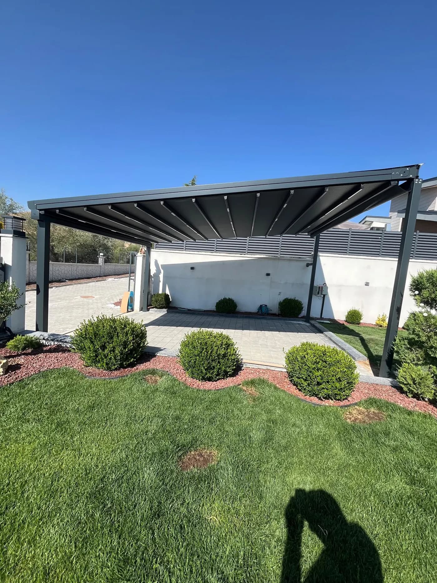 Pergola Tente uygulaması. Gölbaşı, Ankara
