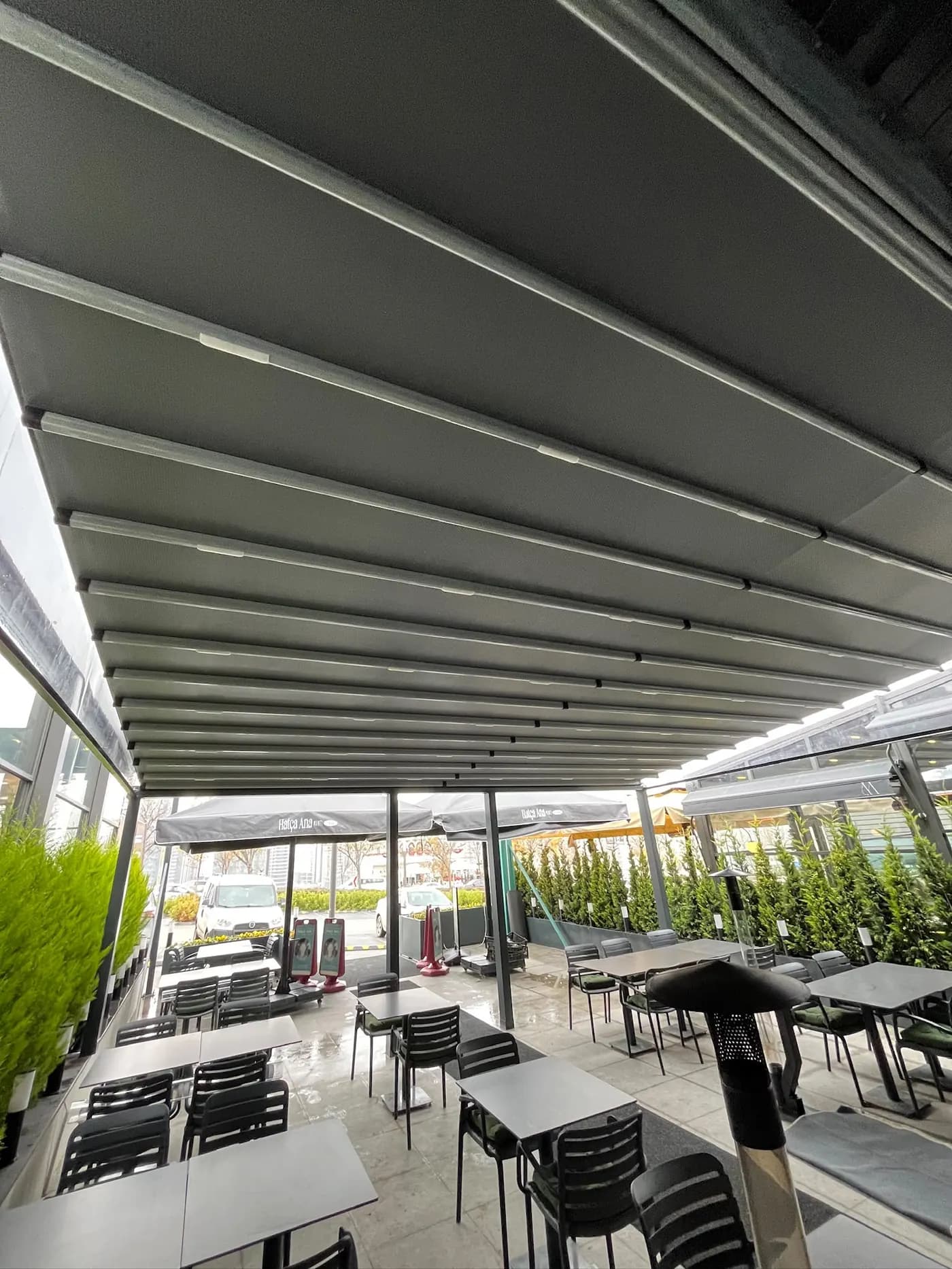 Pergola Tente uygulaması. İncek, Ankara