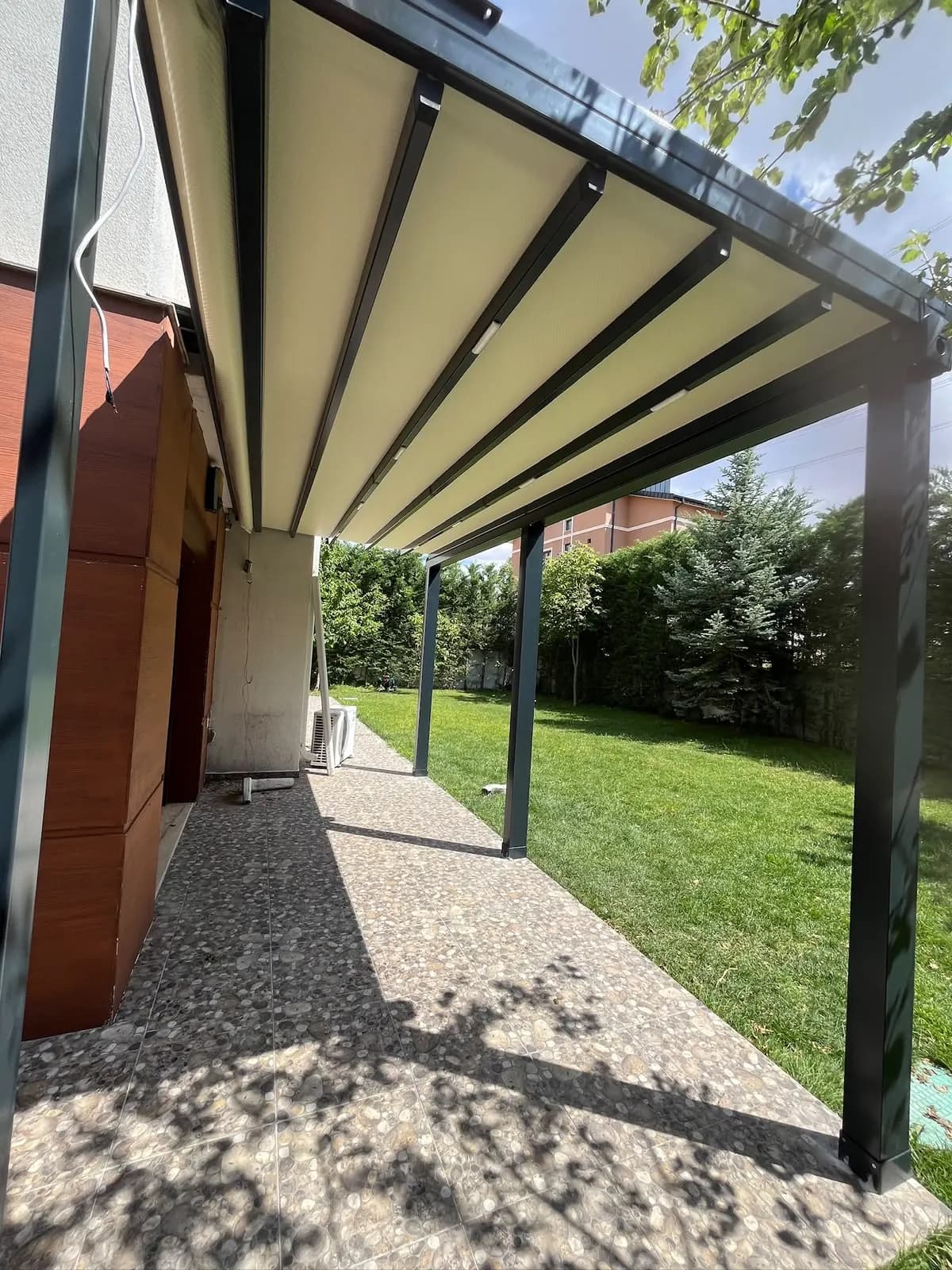 Pergola Tente uygulaması. İncek, Ankara