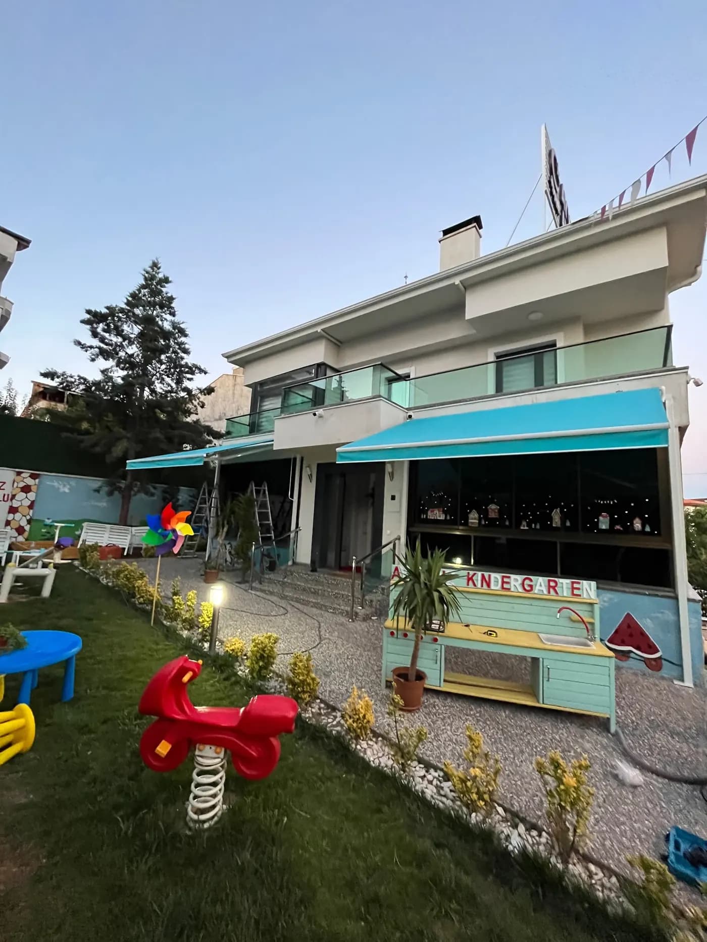 Mafsallı Tente uygulaması. Keçiören, Ankara