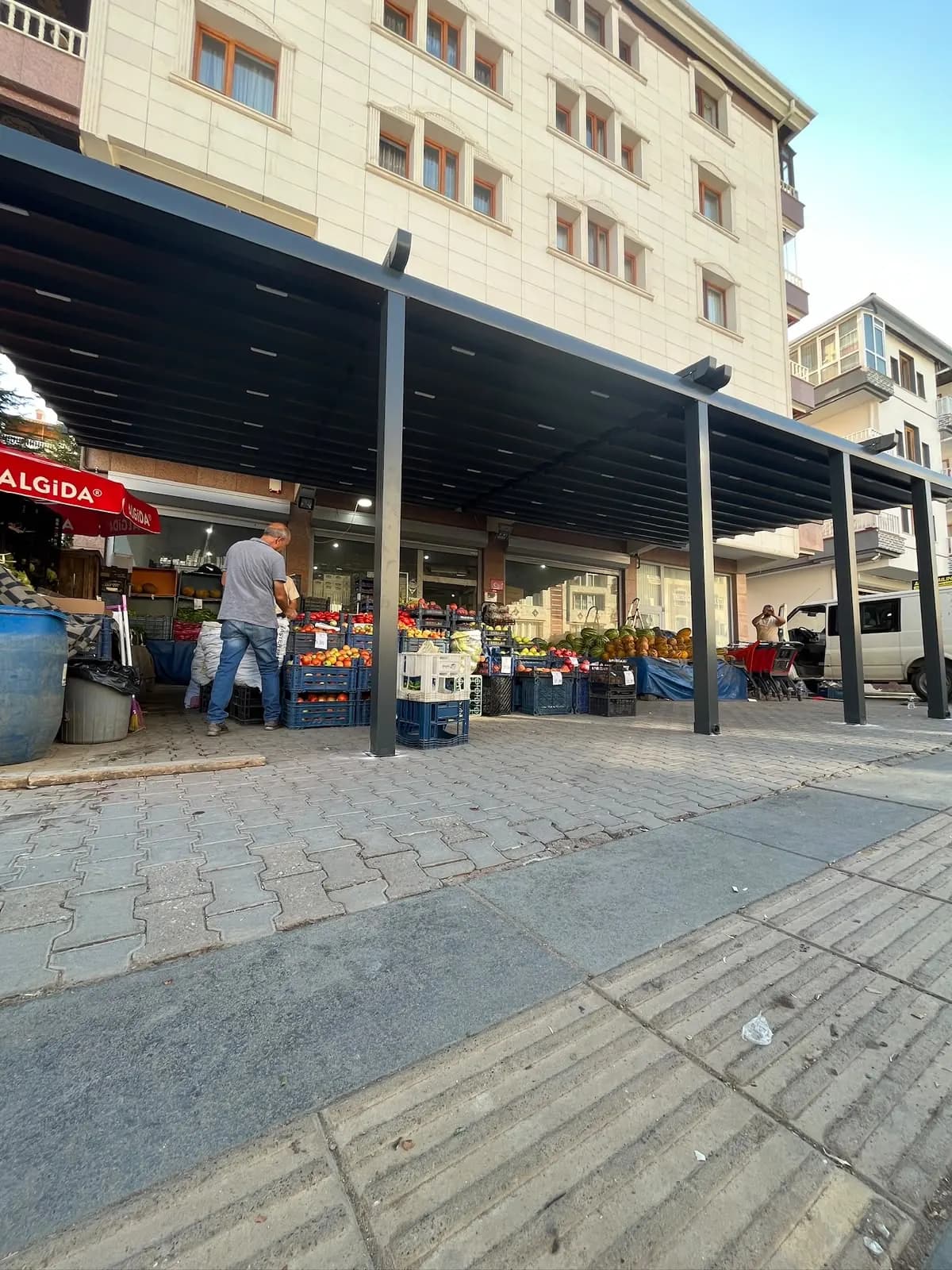 Pergola Tente uygulaması. Keçiören, Ankara